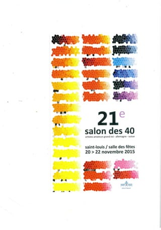 Invitation salon des 40 saint-louis 2015