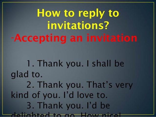 letter of thanks for accepting invitation