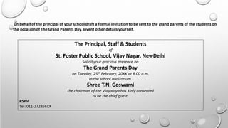 Invitations Class XII.pdf basic ideas .. | PDF