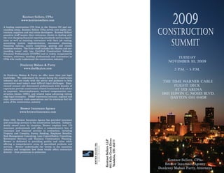 Invitationto2009 Construction Summit
