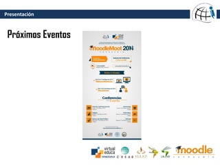 Presentación
Próximos Eventos
 