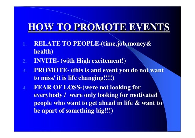 invitation for events