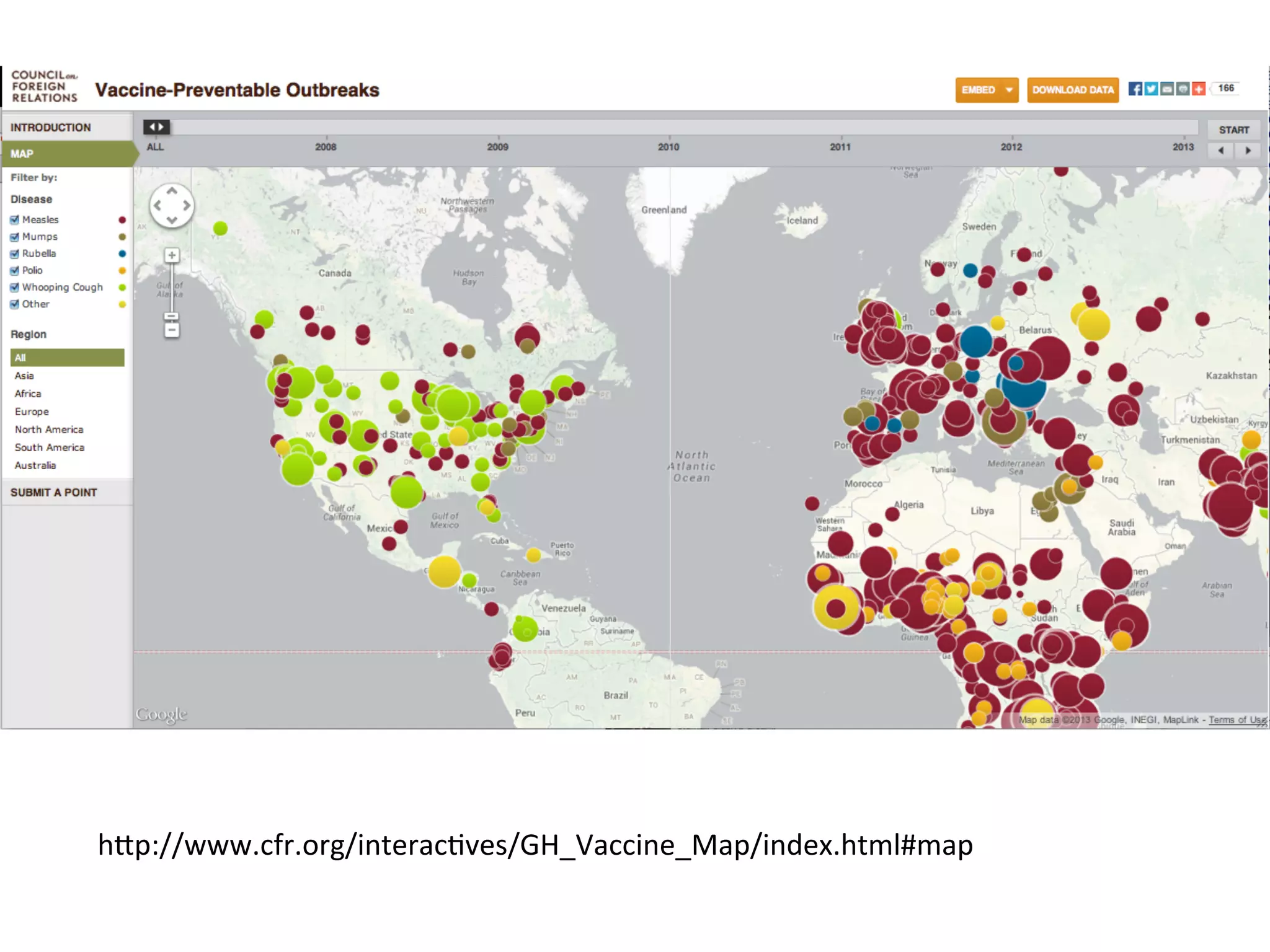 h1p://www.cfr.org/interacKves/GH_Vaccine_Map/index.html#map	
  

 