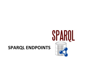 SPARQL	
  ENDPOINTS	
  
	
  

 