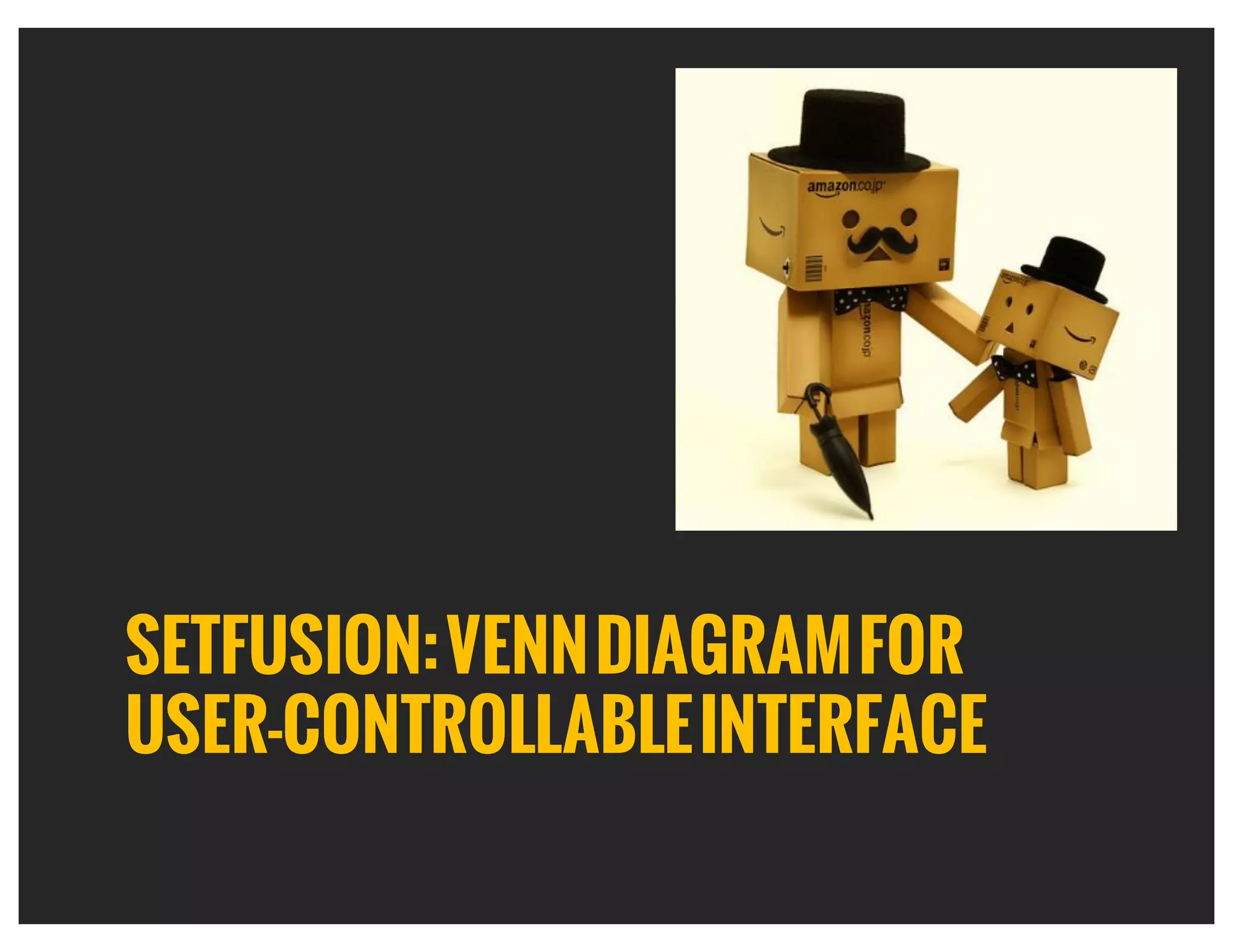 SETFUSION:VENNDIAGRAMFOR
USER-CONTROLLABLEINTERFACE
 