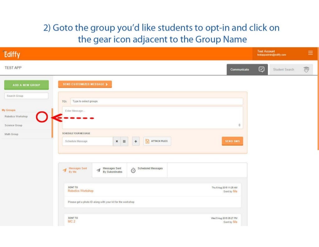 How Do I Invite Students To My Group In Ediffy 