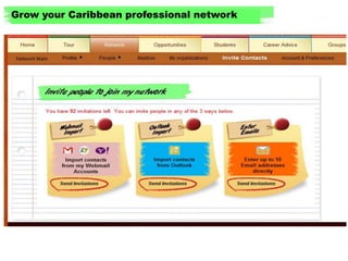 Grow your Caribbean professional network 