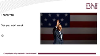 Thank You
See you next week

 