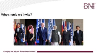 Who should we invite?
 