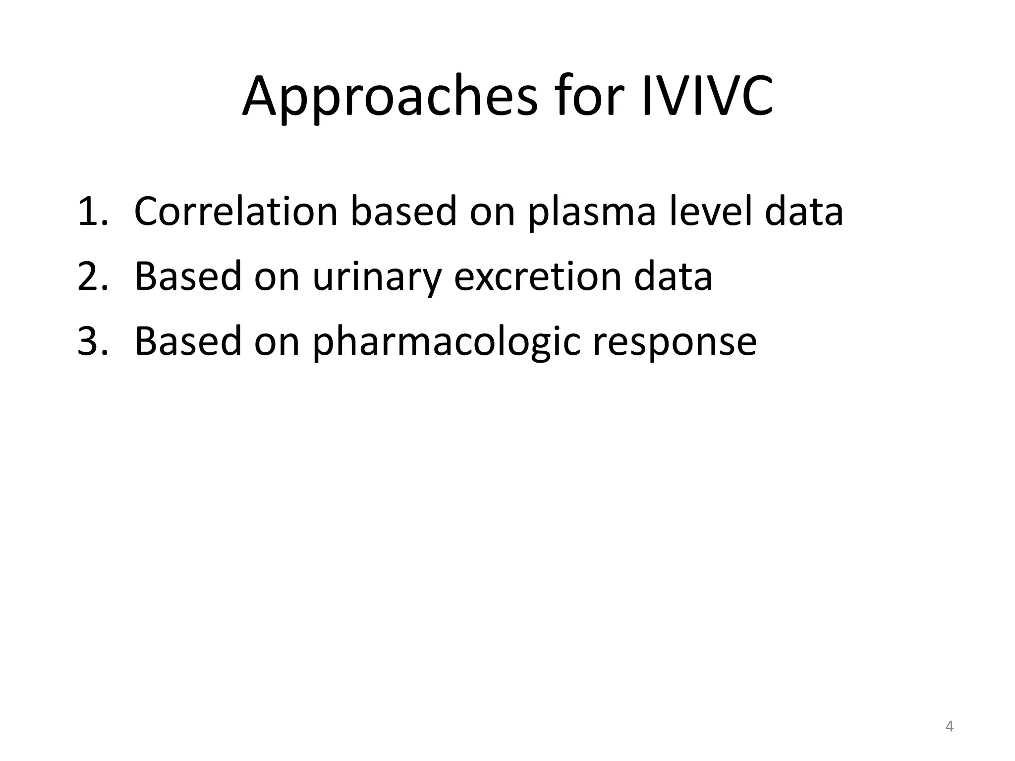 In vitro In vivo correlation | PPTX
