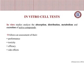 In Vitro Cell Tests for Functional Food | PDF