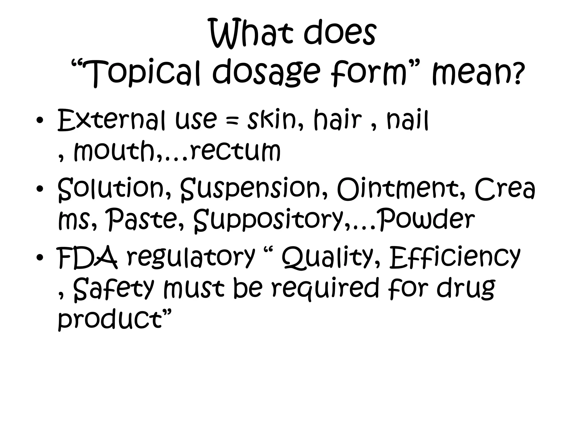 IVIVC topical dosage form PPT