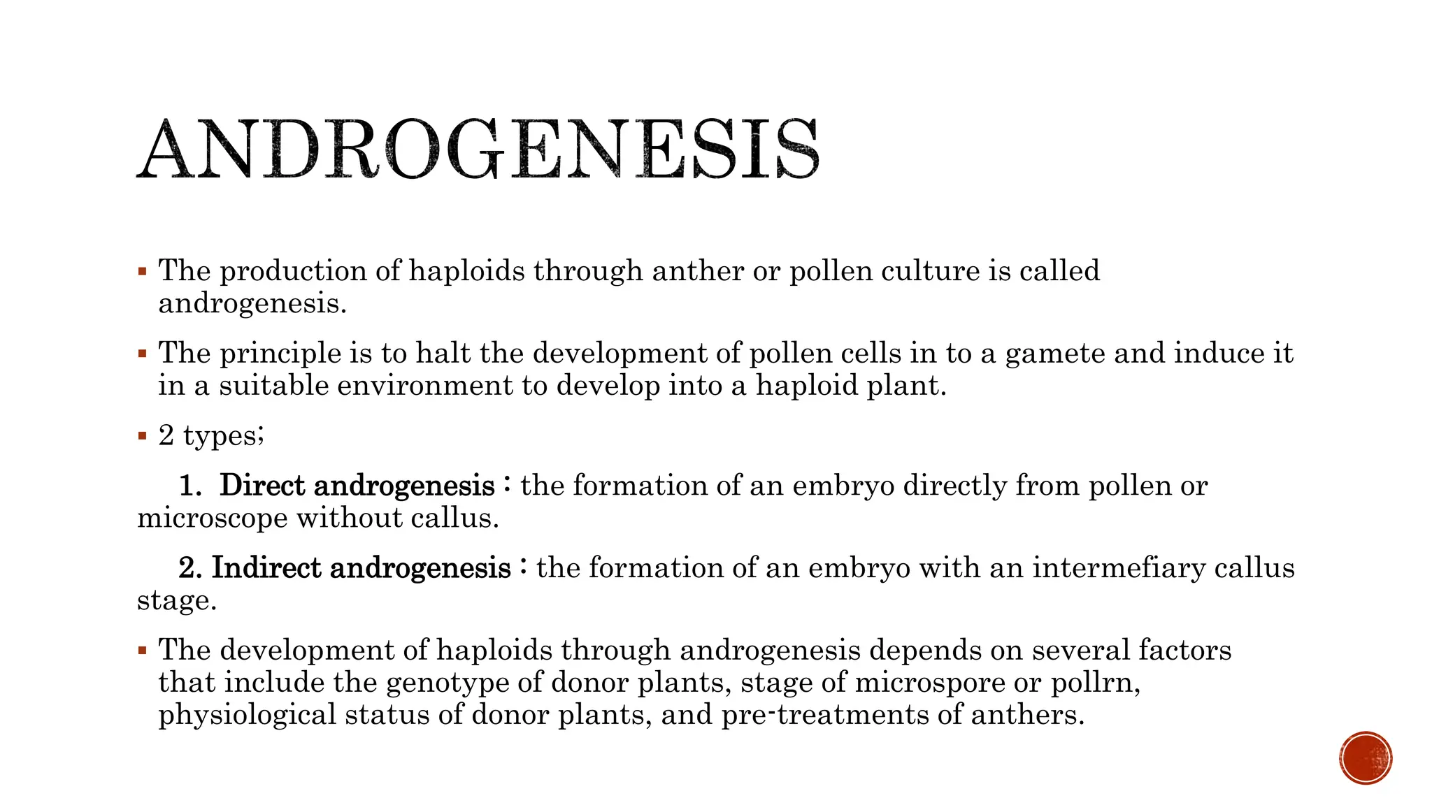 invitro production of haploids.pptx