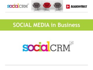 SOCIAL MEDIA in Business
 