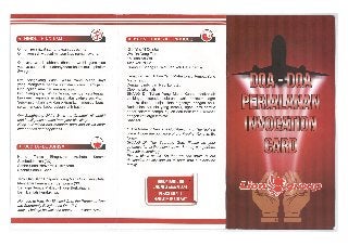 Hoja de rezos - Invocation card - Doa-doa perjalanan (Lion Group)