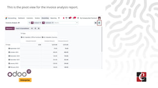 Over Invoicing Analysis Invoice and Margin Analysis with odoo 17 Accounting | PPTX