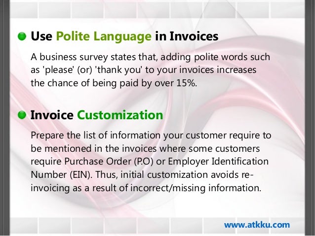 invoice collection tips