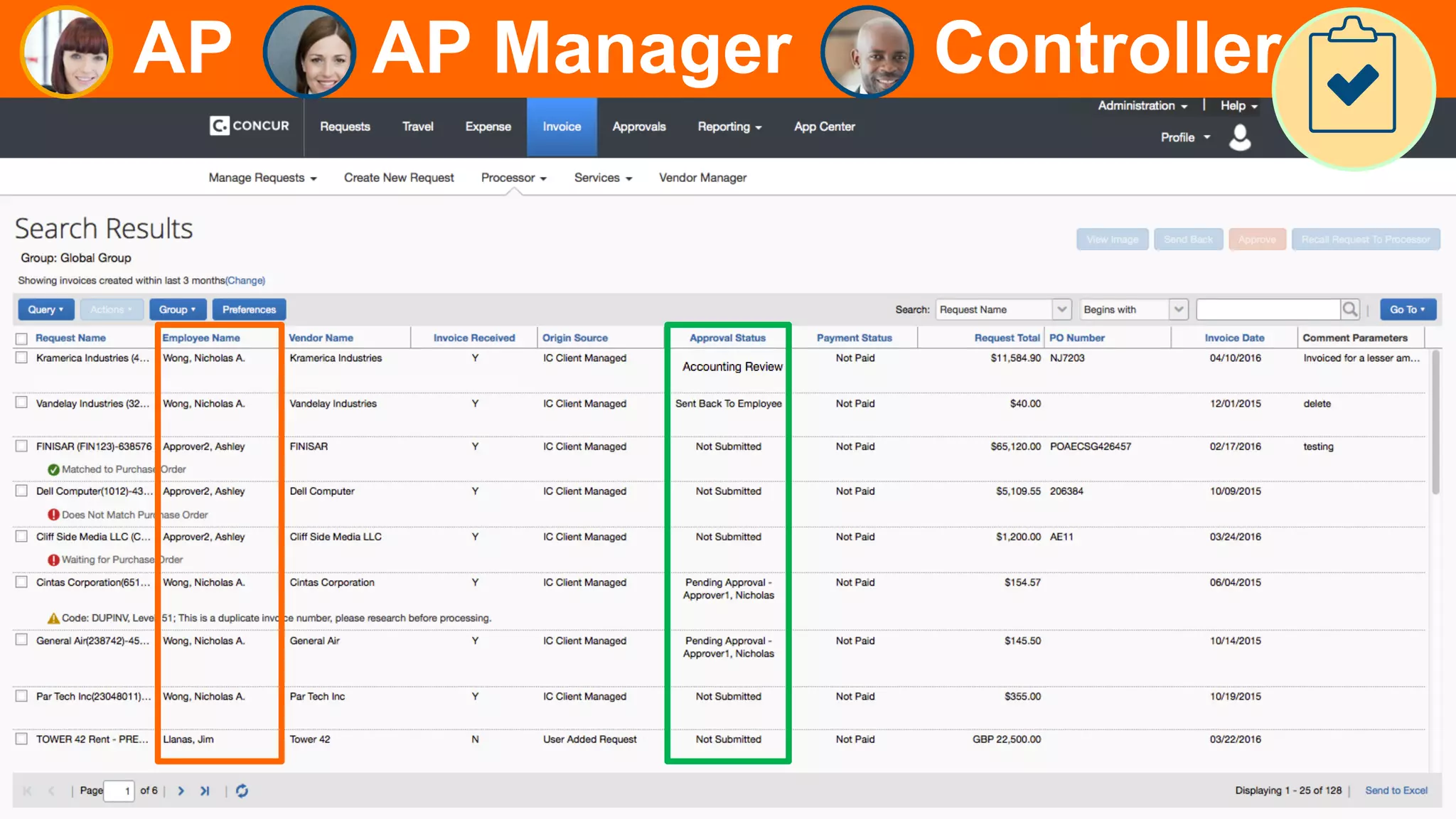 25
AP AP Manager Controller
 