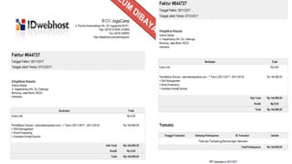 Invoice 
