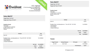 Invoice 