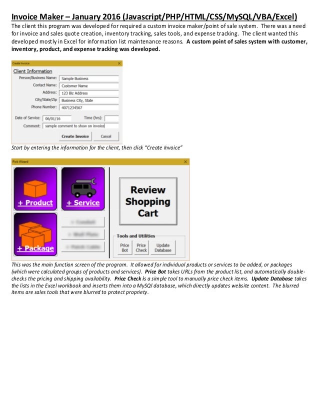 invoice maker