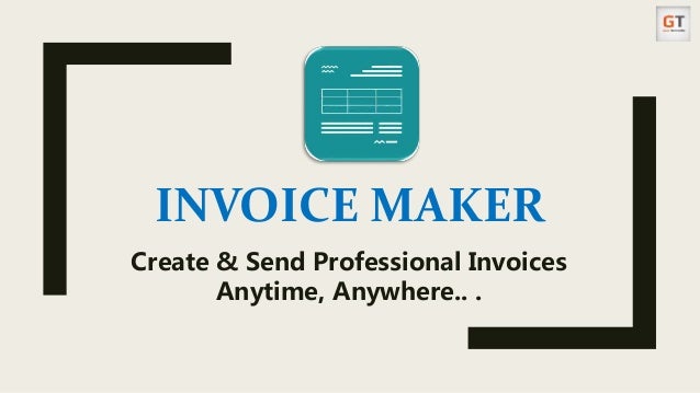 invoice maker app