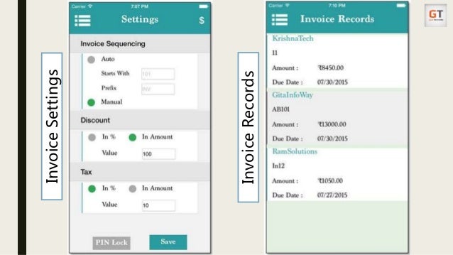 invoice maker app