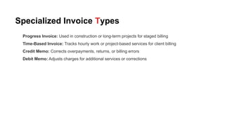 Invoice Management Explained – Meaning, Process & Key Types | PPTX