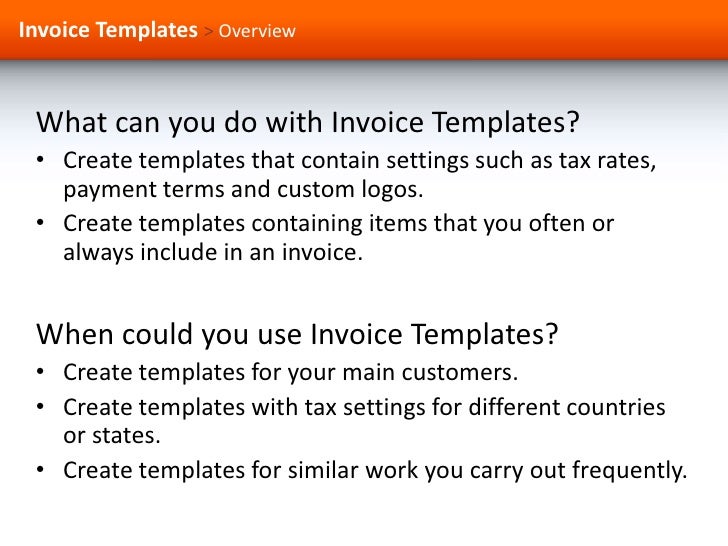 a guide to using invoice templates in proworkflow