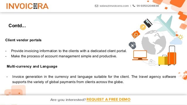 travel agency invoice software