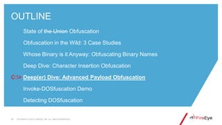 Invoke-DOSfuscation | PDF