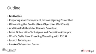 Invoke-Obfuscation nullcon 2017 | PPTX