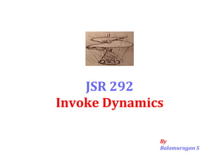 JSR 292 Invoke Dynamics By Balamurugan S 