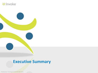 Executive Summary
 