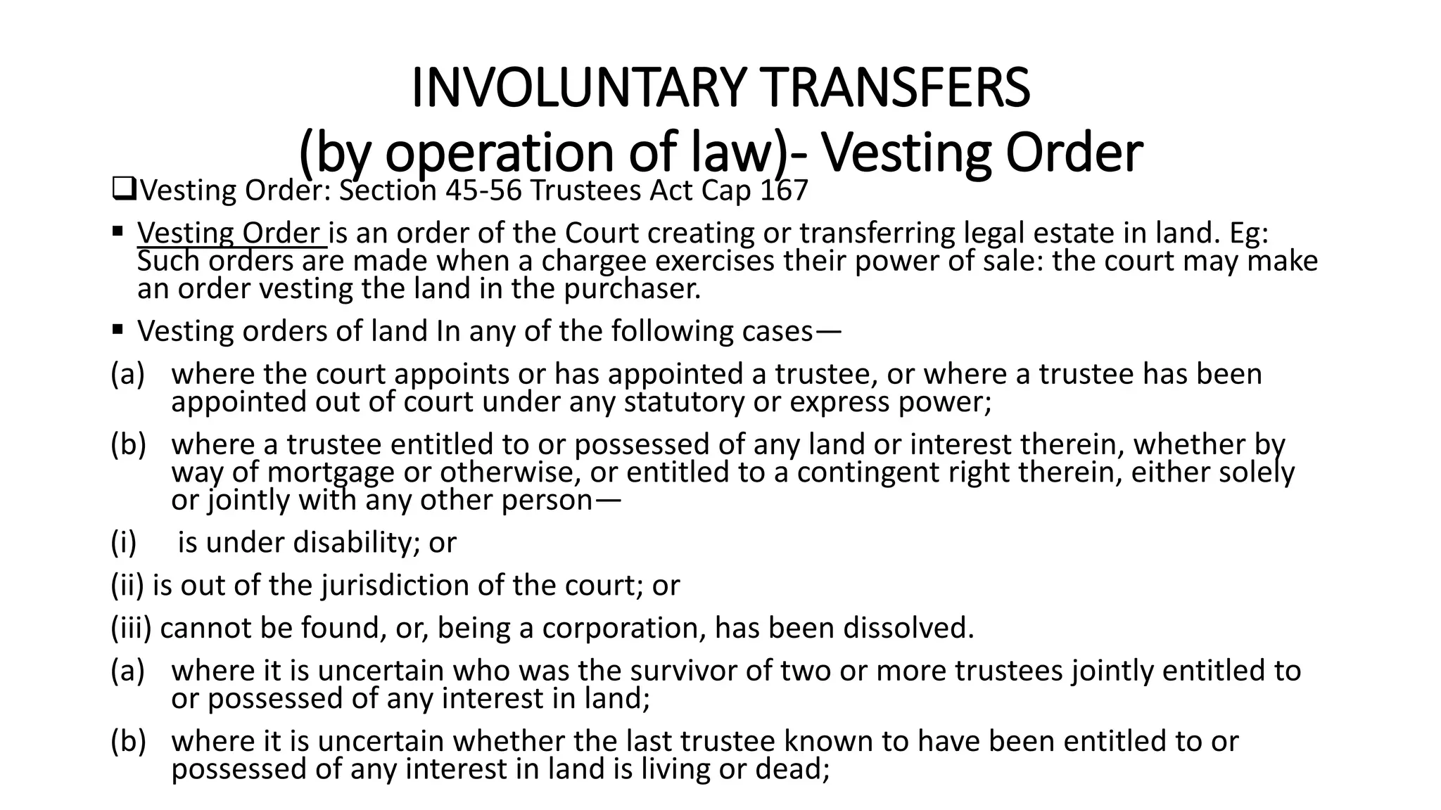 INVOLUNTARY TRANSFERS Kenya school of law.pptx