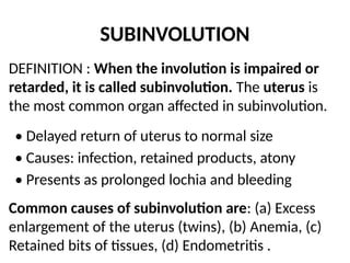 Subinvolution Def Involution and Its Clinical Significance.pptx
