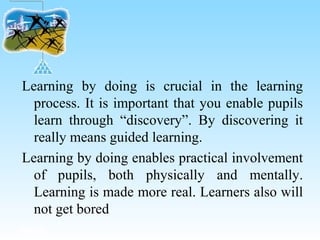 Learning Involves Involving children in active learning | PPT