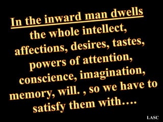 CONFERENCE. WHAT TO DO WITH THE INNER MAN IN THE CHRISTIAN LIFE | PPTX