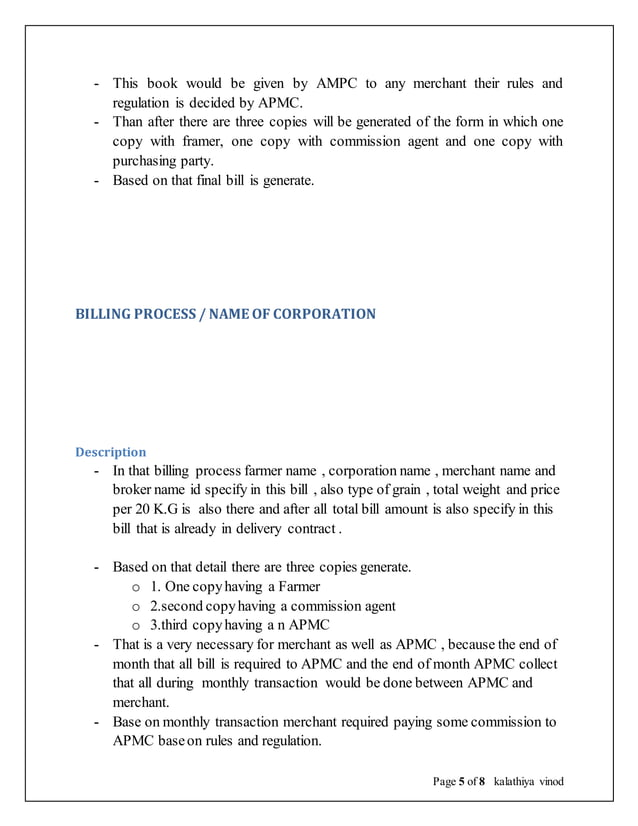 Inward outward documentation | PDF