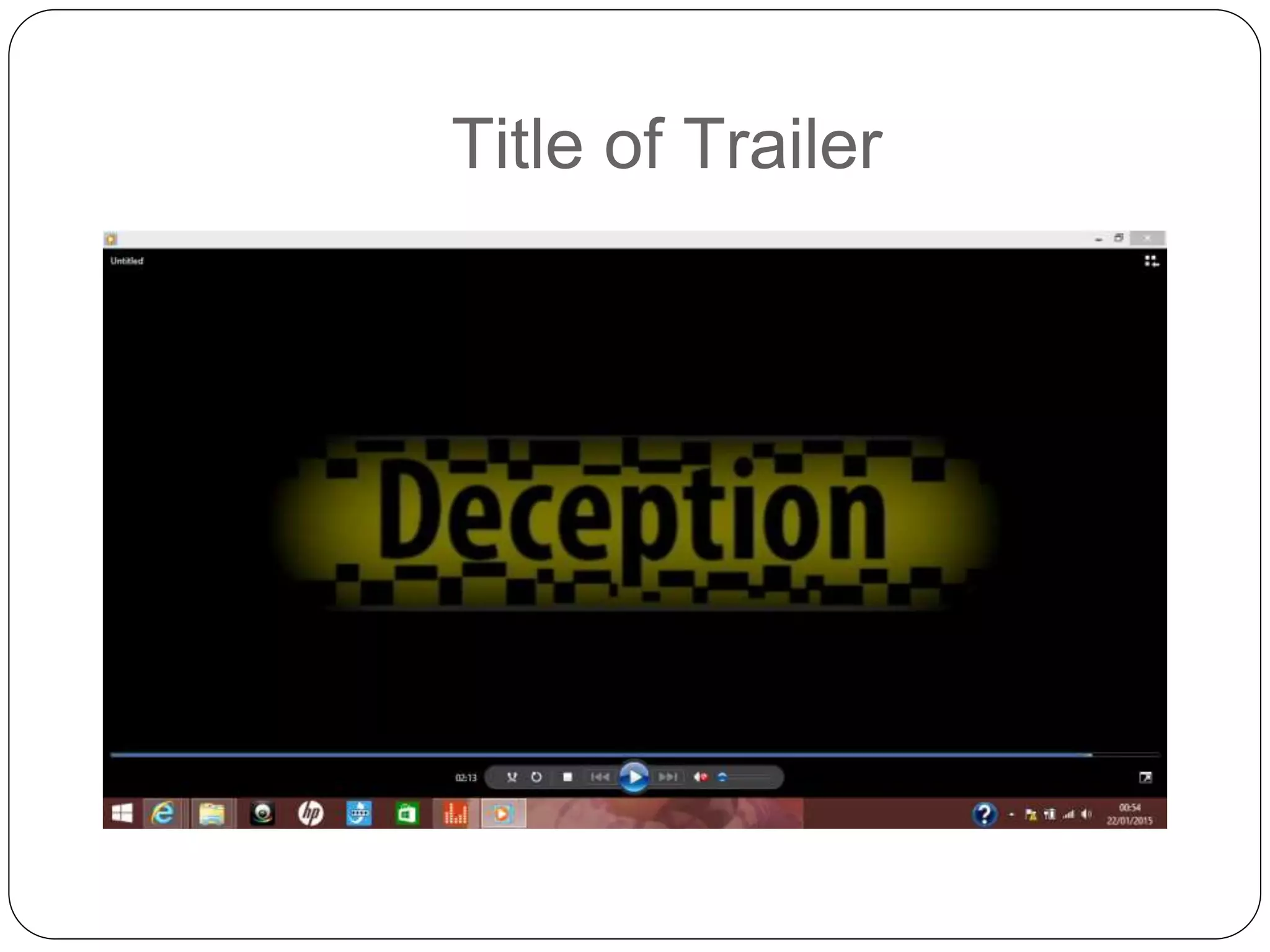 Title of Trailer
 