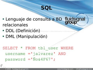 Inyección de contenido sintactico