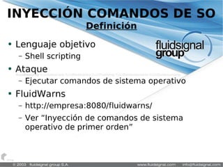 Inyección de contenido sintactico