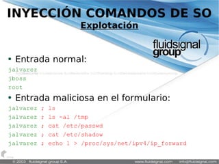 Inyección de contenido sintactico