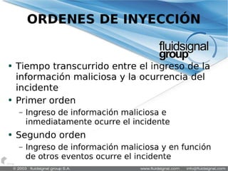 Inyección de contenido sintactico