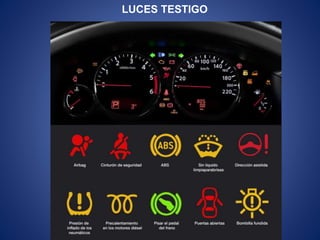 LUCES TESTIGO
 