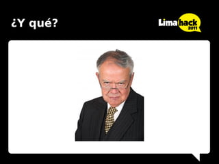 ¿Y qué?
 