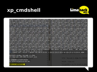 xp_cmdshell
 