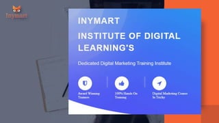 8
WHY MASTERS IN DIGITAL MARKETING AT INYMART?
Grow your career/business to greater heights by adding in-demand & valuable...