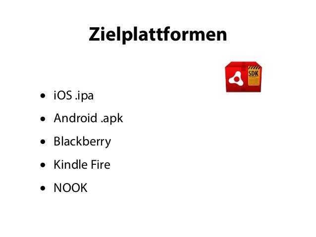 Spiele entwickeln mit dem Adobe AIR SDK