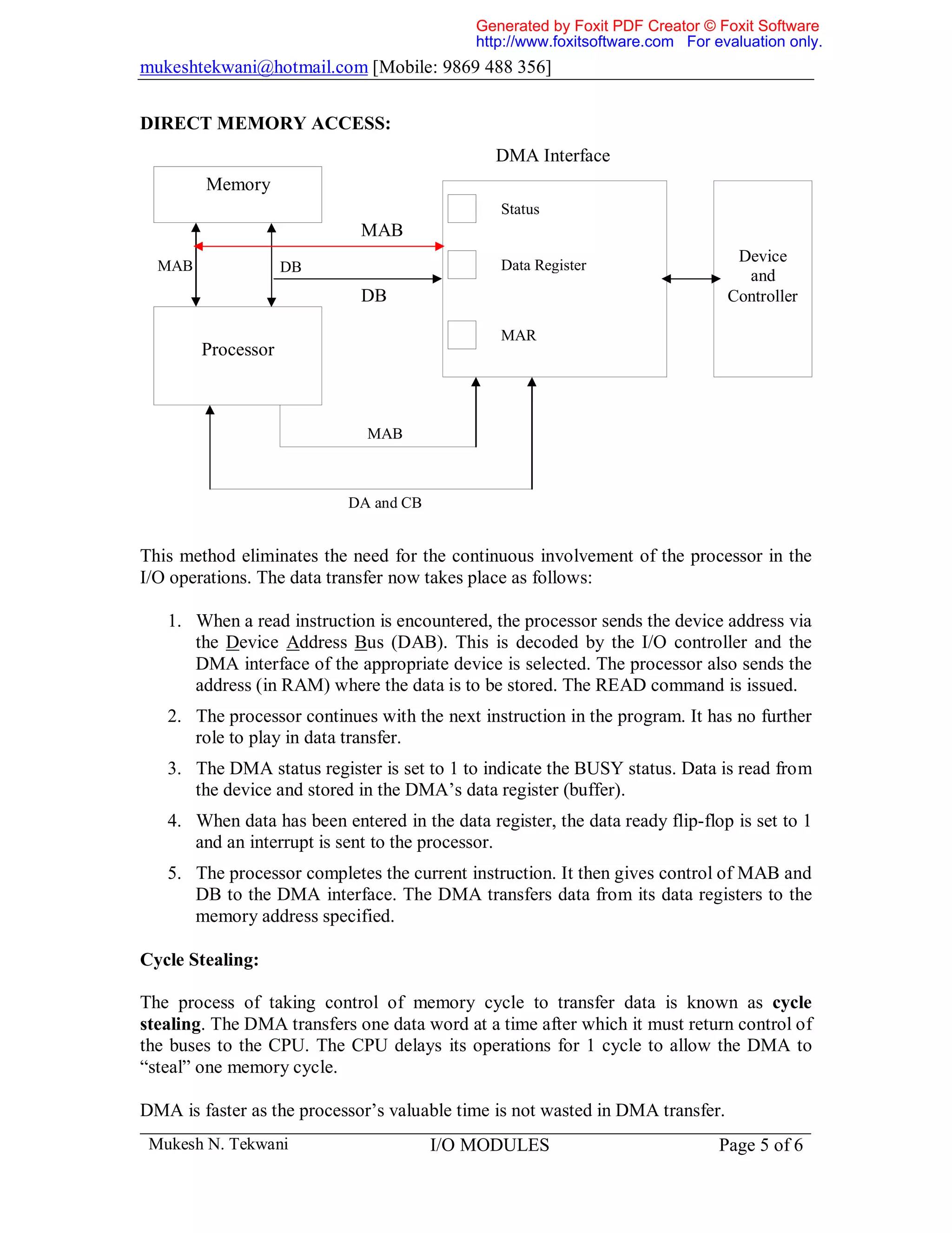 Input-Output Modules | PDF